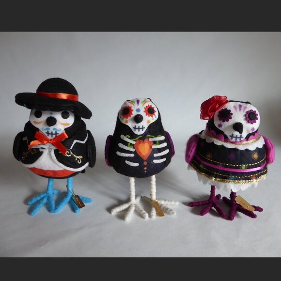 Hyde & EEK! Other - NEW 2018 TARGET HYDE & EEK DAY OF THE DEAD DIA DE LOS MUERTOS FELT BIRD LOT